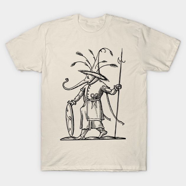 Grotesque #97 The Drolatic Dreams of Pantagruel (1565) T-Shirt by n23tees